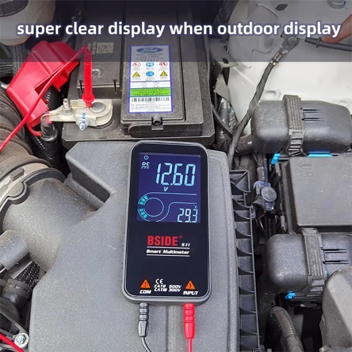 Smart Multimeter BSIDE S11 Multitester Digital AC/DC Voltmeter Diode