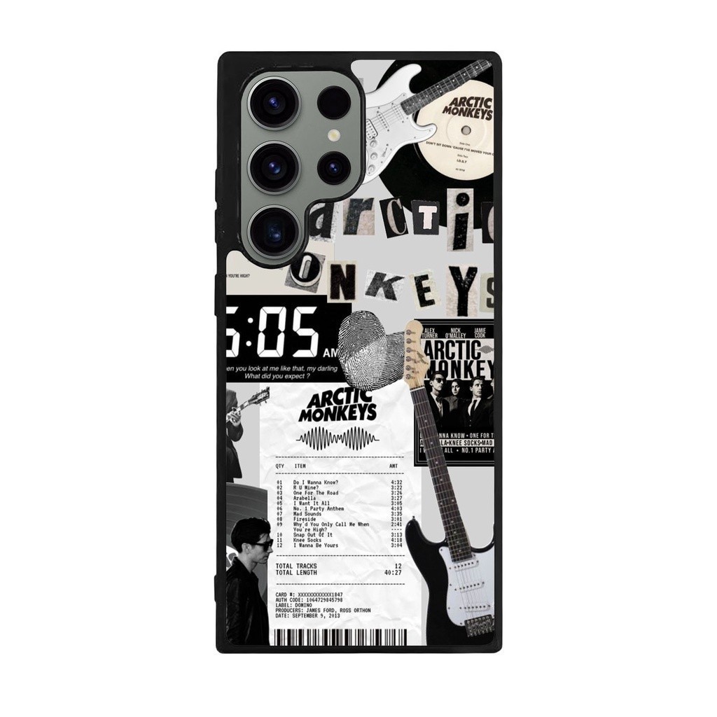 Case Samsung Galaxy S23 S22 S21 S20 S10 S9 S8 S7 Ultra Plus Fe Lite Edge 5g Arctic Monkey BG0340
