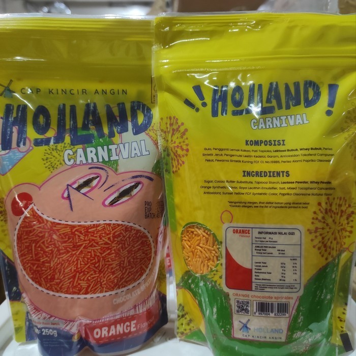 

Misyes Holland Carnival Orange 250gr.
