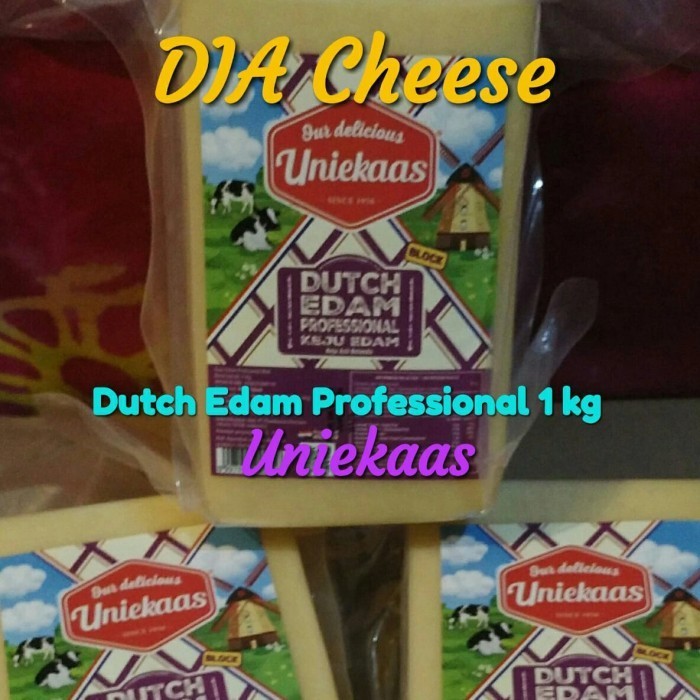 

[Promo]Best Keju Block Edam Professional 1 kg - Uniekaas