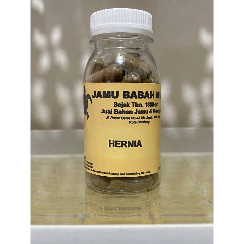 

Hemat Beli 2 Botol Jamu Babah Kuya - Hernia (50 Kapsul) Herbal