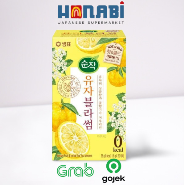 

Sempio Brew Fruit & Herbal Tea Yuja Blossom 36g - Teh Jeruk Made In Korea