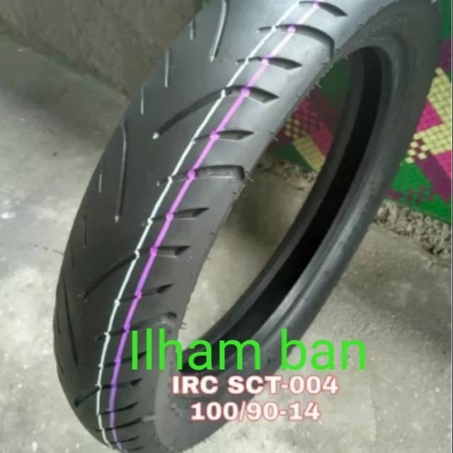 Ban IRC tubles untuk metik, ukuran 100/90 ring 14