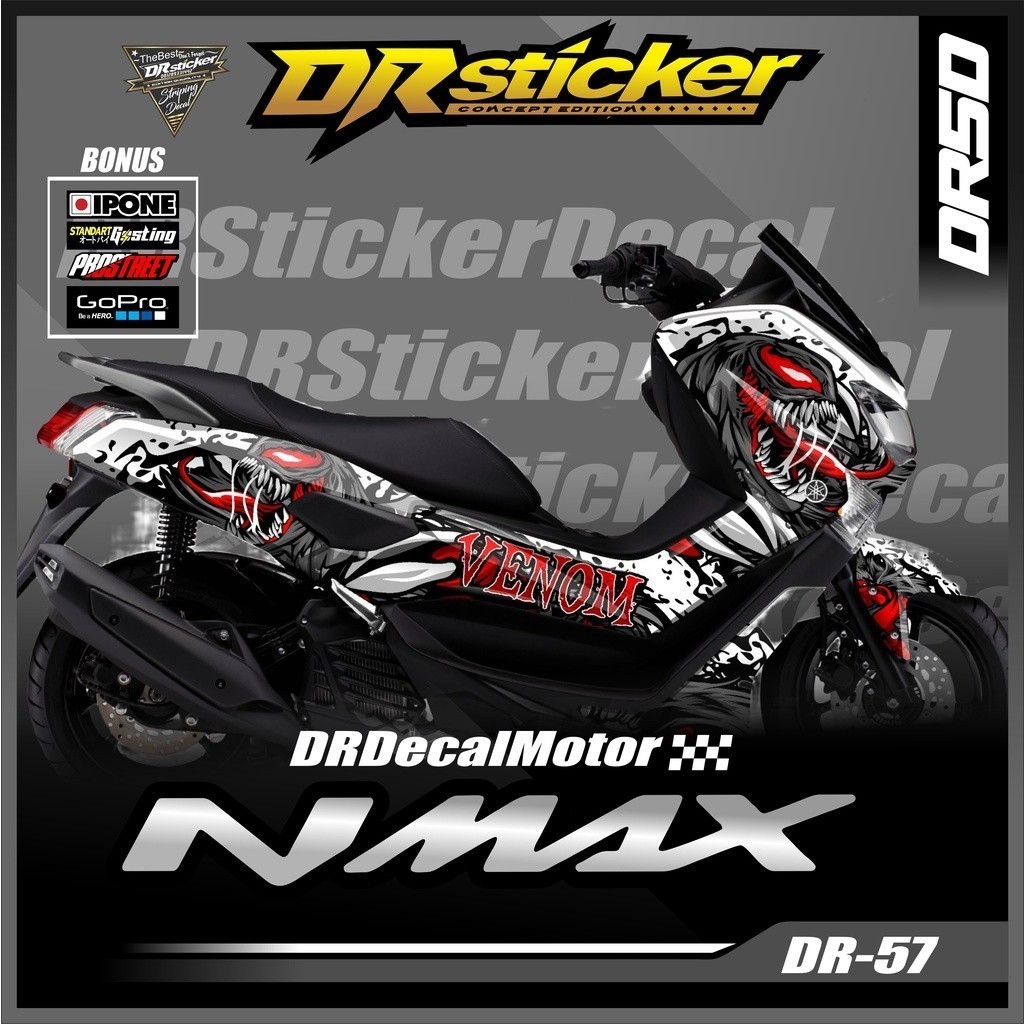 Decal Sticker Nmax155/Decal Nmax155 Old full body
