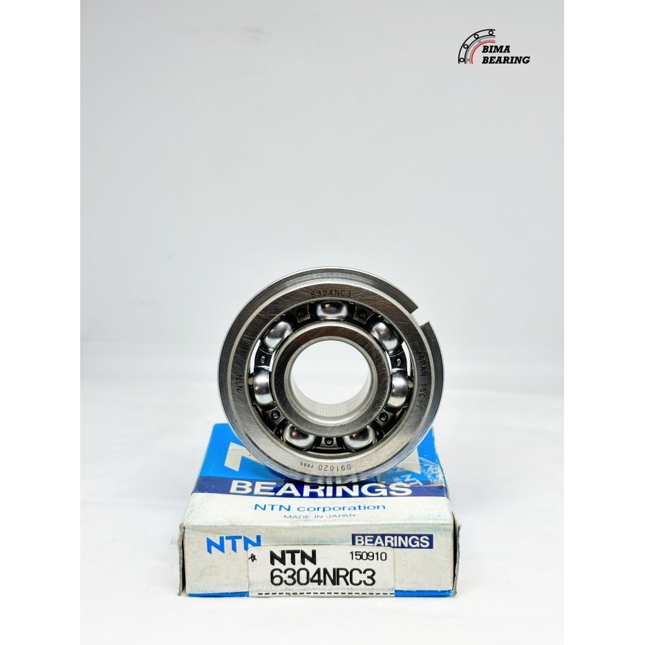 Bearing Snap Ring 6304Nr C3 NTN JAPAN Laher Transmisi Lahar Persneling 6304 Nr Ori