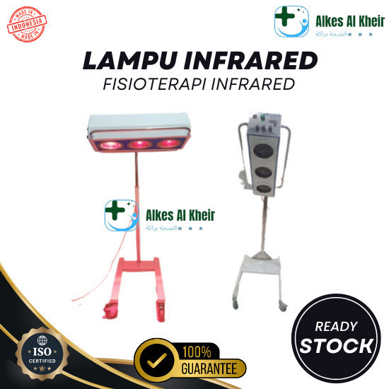 LAMPU TERAPI FISIOTERAPI KESEHATAN || LAMPU INFRA RED 3 LAMPU