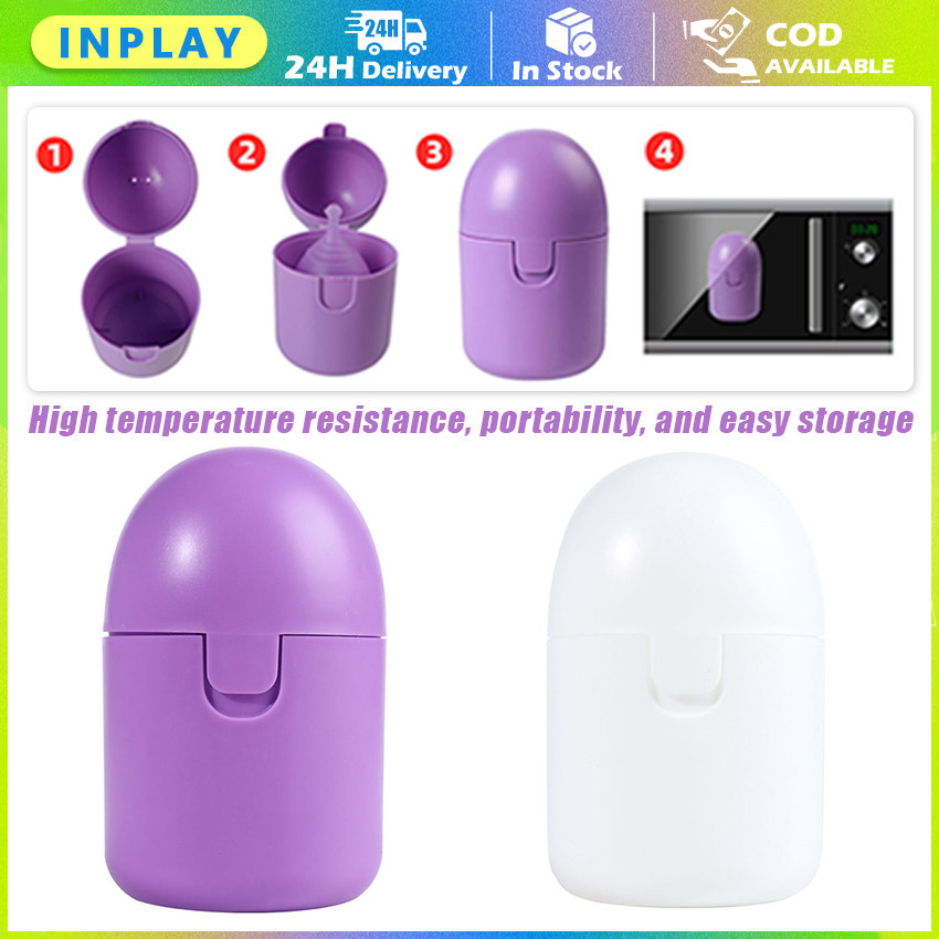 Menstrual Cup Case / Tempat Sterilisasi Menstrual Cup Tempat Penyimpanan Wadah Menstrual Cup