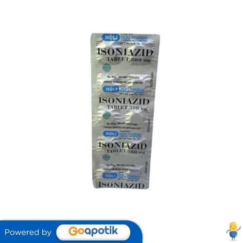 Isoniazid Holi 300 Mg Strip 10 Tablet