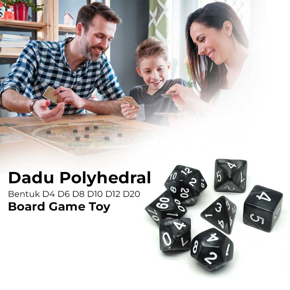 Dadu & Dragons Polyhedral Board Game Dice Set
