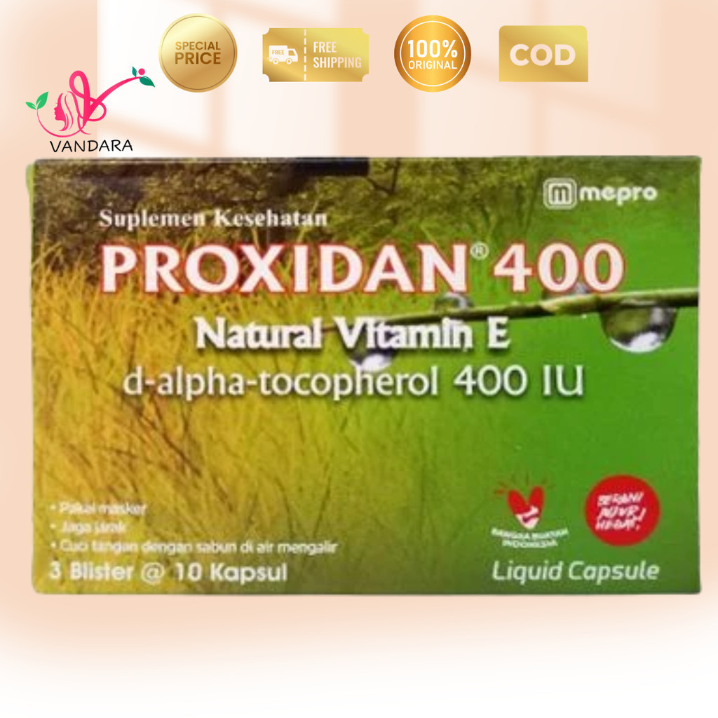 Proxidan 400mg Kapsul Vitamin E