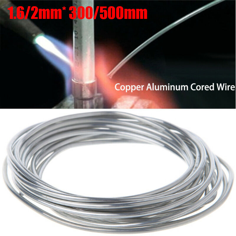 Low Temperature Simple Welding Rods Easy Melt Aluminium Flux Cored Welding Electrodes Wire Solder Fo