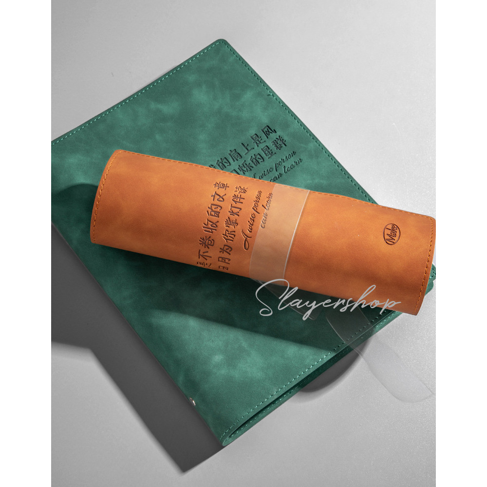 

240 Halaman Buku Catatan Kerja Cover Kulit Sintetis Premium Magnet Kertas A5 Notebooks Magnetic