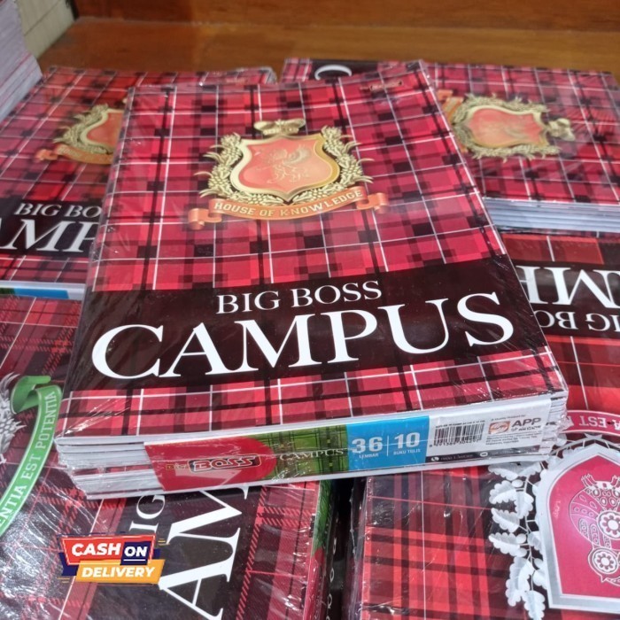 

✨LARIS✨ -BUKU TULIS CAMPUS 36 BIGBOSS - BIGBOSS 36