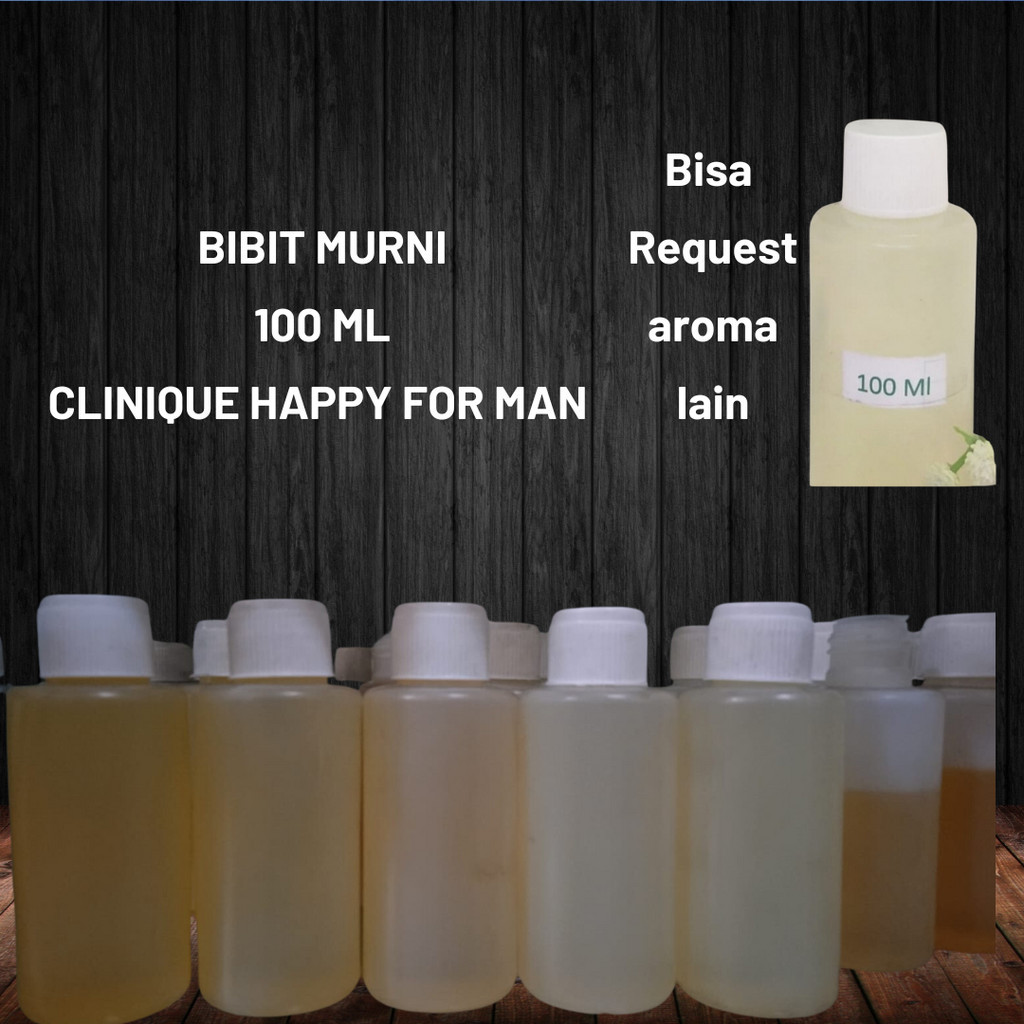(100ML) BIBIT PARFUM CLINIQUE HAPPY FOR MAN BIANG PARFUM 100ML TERMURAH ORIGINAL 100% FULL BIBIT
