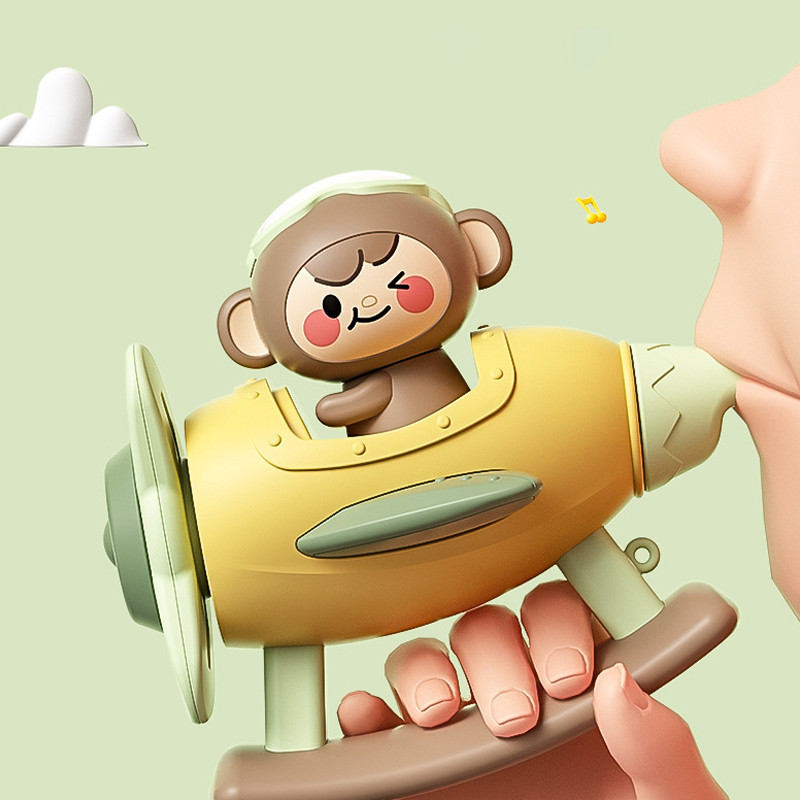 Mainan Peluit Pesawat Bayi /Teether Mainan Mandi Anak / Toys Mainan Edukasi  Mainan Alat Musik Anak 