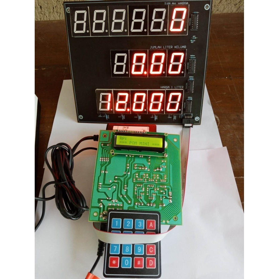 Set CPU Pom Mini Ac Lengkap Adaptor