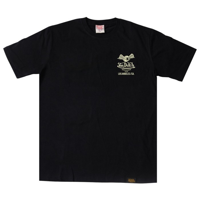 Vondutch / Kaos / Tshirt / baju 0834 Black - XX