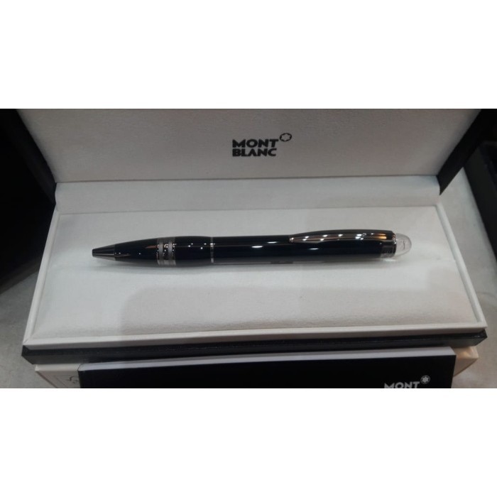 

[Terbaru]ATK Pulpen Montblanc Original Tipe Starwalker Midnight Black Ballpoint