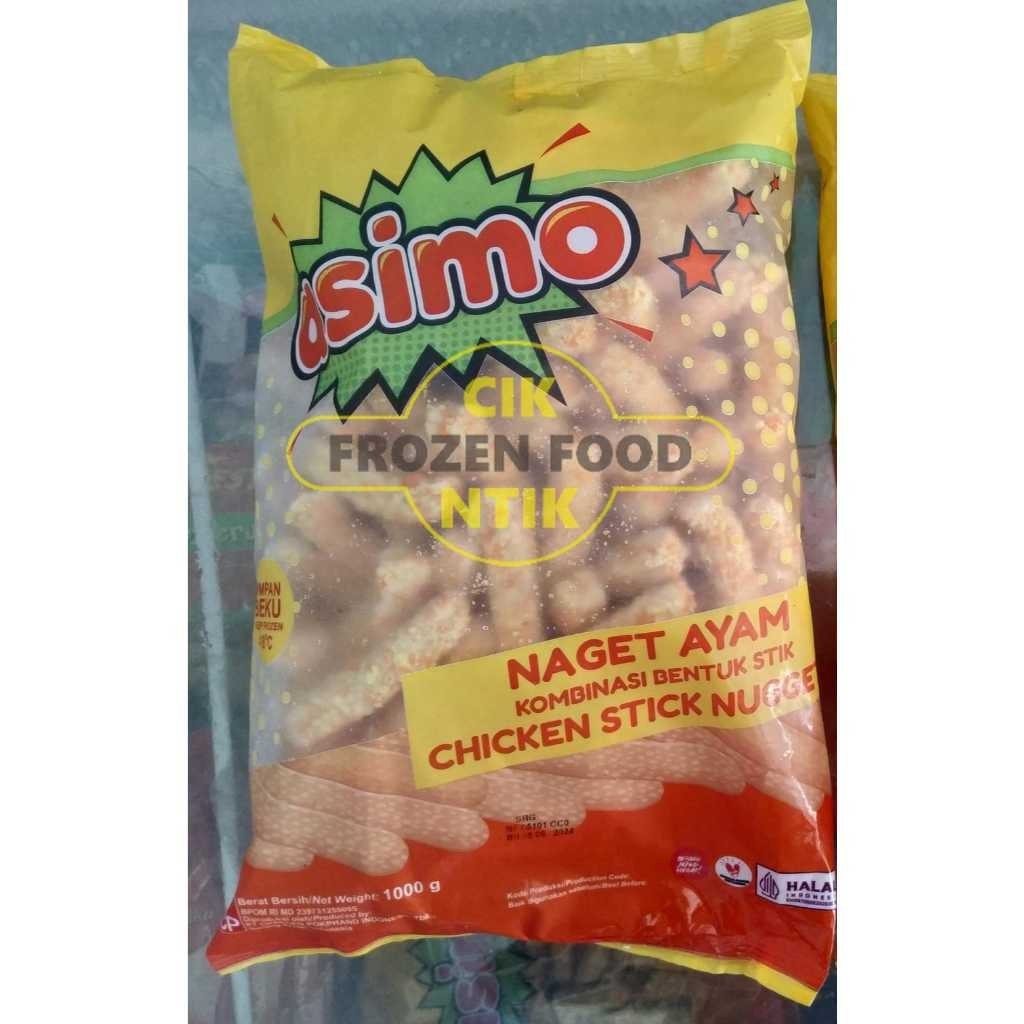 

Asimo Nugget Stik 1kg Frozen Food Cik Ntik Jambi Cemilan Jajanan Seblak Korea Jepang