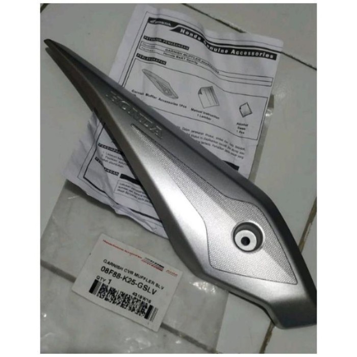 ORIGINAL Karpet Beat Esp 2017 2018 2019 Original Ahm-Aksesoris Resmi Honda Beat - Cover knalpot