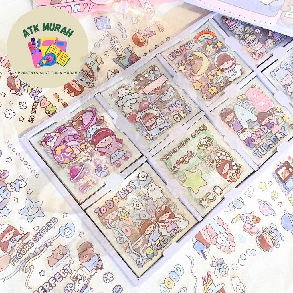 

STIKER ANTI AIR SENMU ISI 200 LEMBAR BESAR STICKER KREATIFITAS TERMURAH LUCU IMUT KADO UNIK SET TEMPEL MURAH