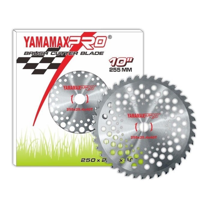 Pisau Potong Rumput Bulat 10" MERK YAMAMAX / Mata Pisau Mesin Potong Rumput Yamamax 10"