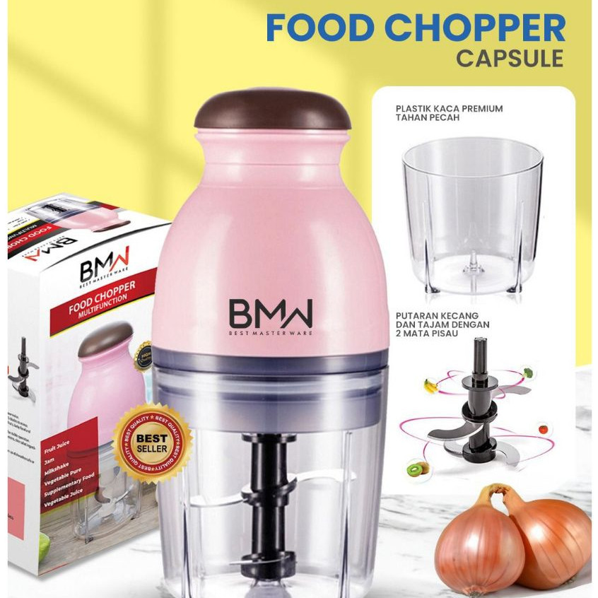 Blender Kapsul BMW 4 Mata Pisau / Blender Capsule Quatre GSF Food Processor / 1,5L BMW