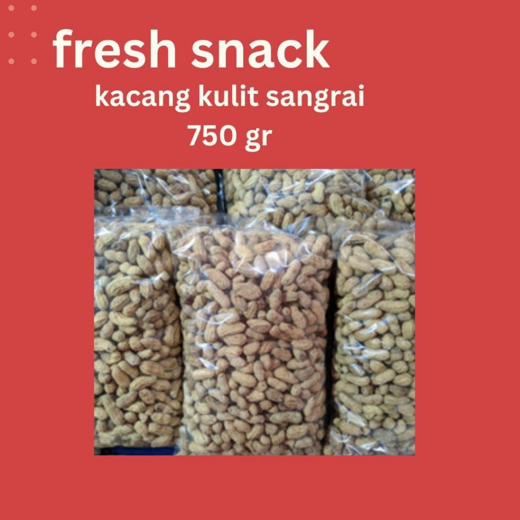 

(750gr) KACANG KULIT SANGRAI ORIGINAL 1KG KILOAN //