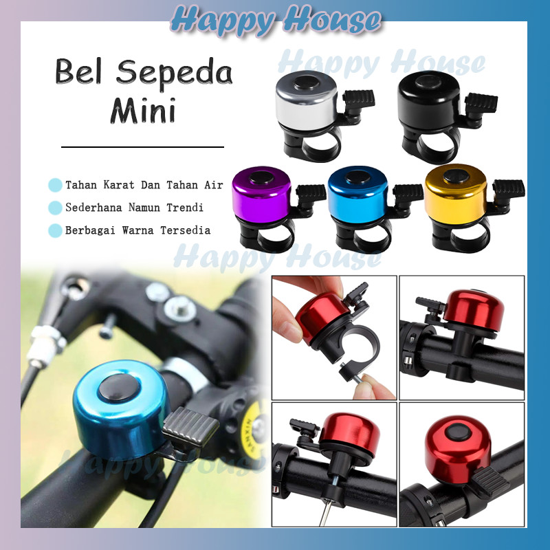 Sepeda Lonceng Sepeda Stainless Steel Safety Cycling Horn Bel Lonceng Sepeda