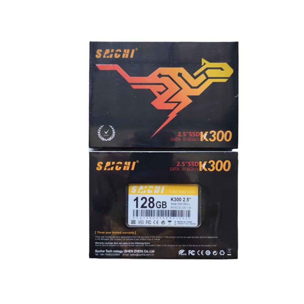 Ssd Laptop Internal Saichi 128GB Sata III 2.5"