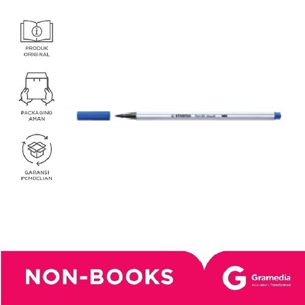 

Stabilo Pen 68 Brush Ultramarine