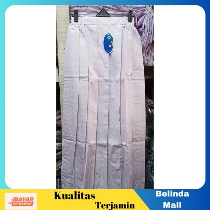 

⭐KUALITAS TERBAIK⭐ Rok Rempel Panjang Seragam Sekolah SMP SMA. Rok Rempel Panjang Putih M Murah