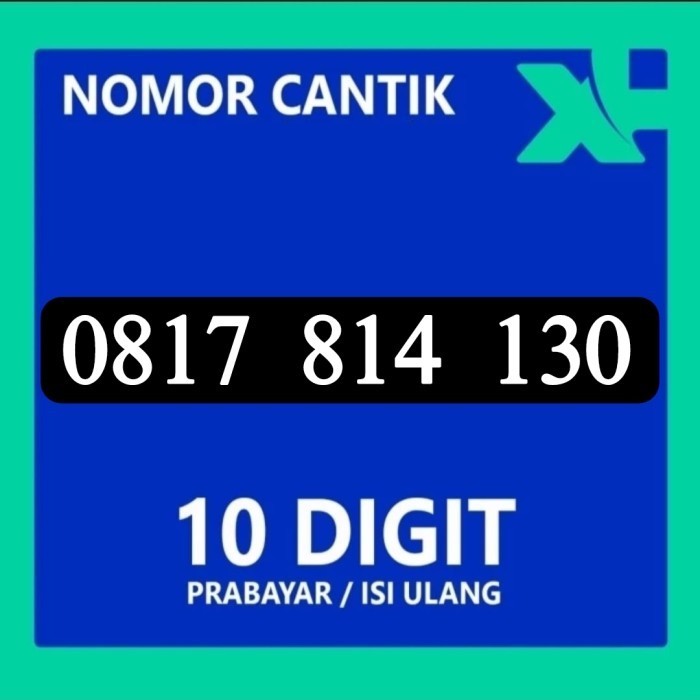 Nomer Cantik XL 10 Digit Prabayar Nomor XL Cantik 0817 814 130