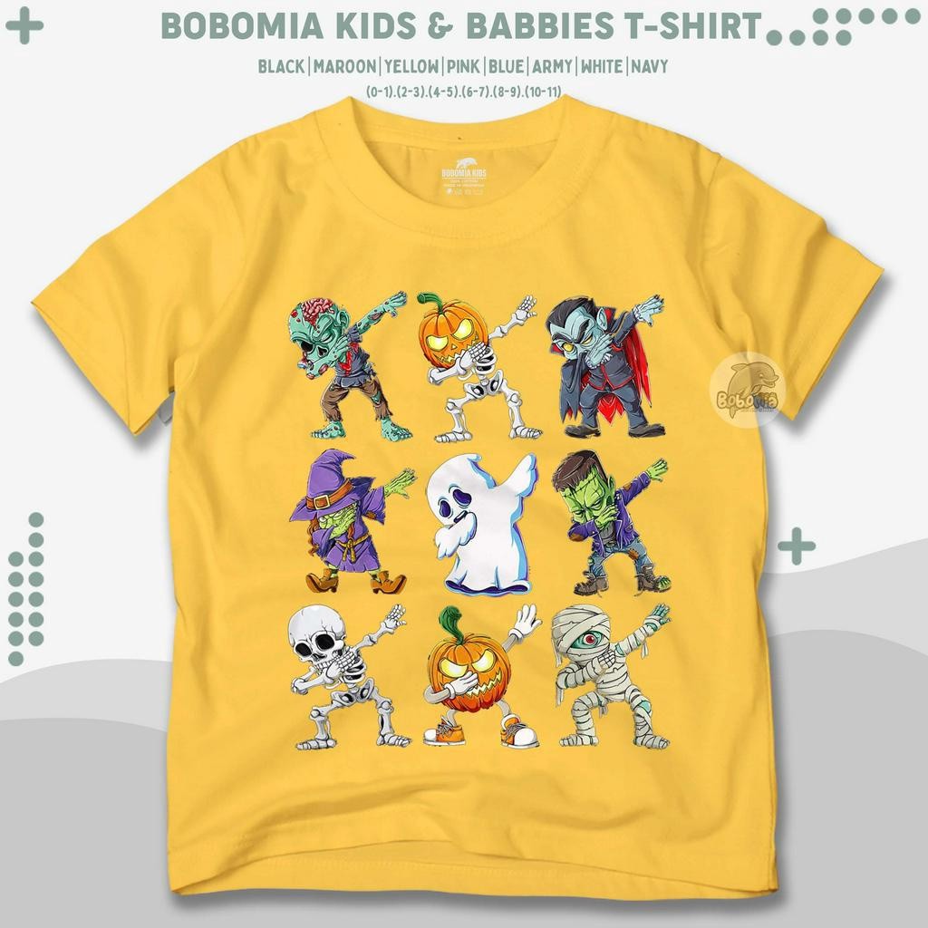Baju Kaos Anak Zombie Halloween Mummy Dance  Baju Distro Anak  LakiLaki Perempuan 1-12 Tahun