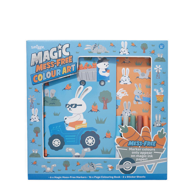 

Smiggle Out & About Mess-Free Colour Art - IGL401452BLU