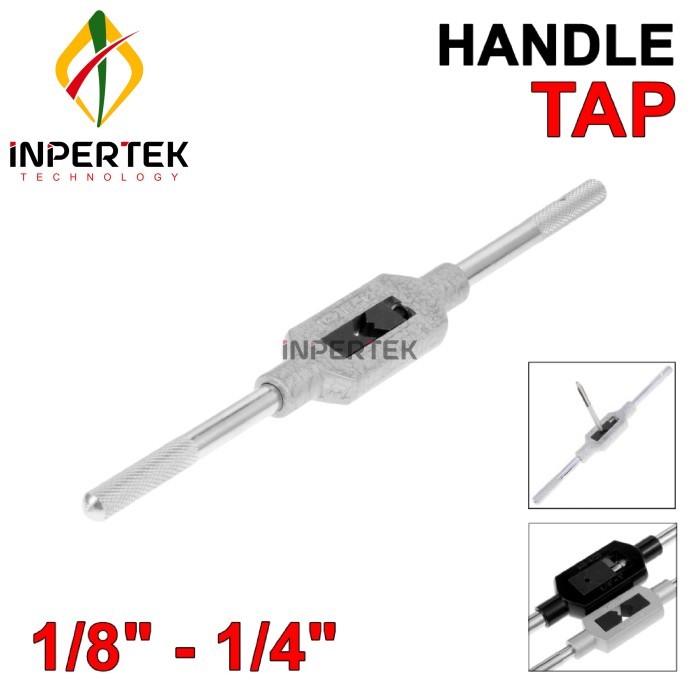 

YM27 Gagang Tap M3-M6 Handle Hand Taps 1/8 - 1/4 Inch Wrench Stang