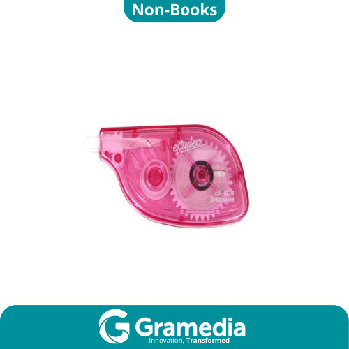 

[Gramedia Cijantung] Estudee Correction Tape Light & Clear Pink ES-609