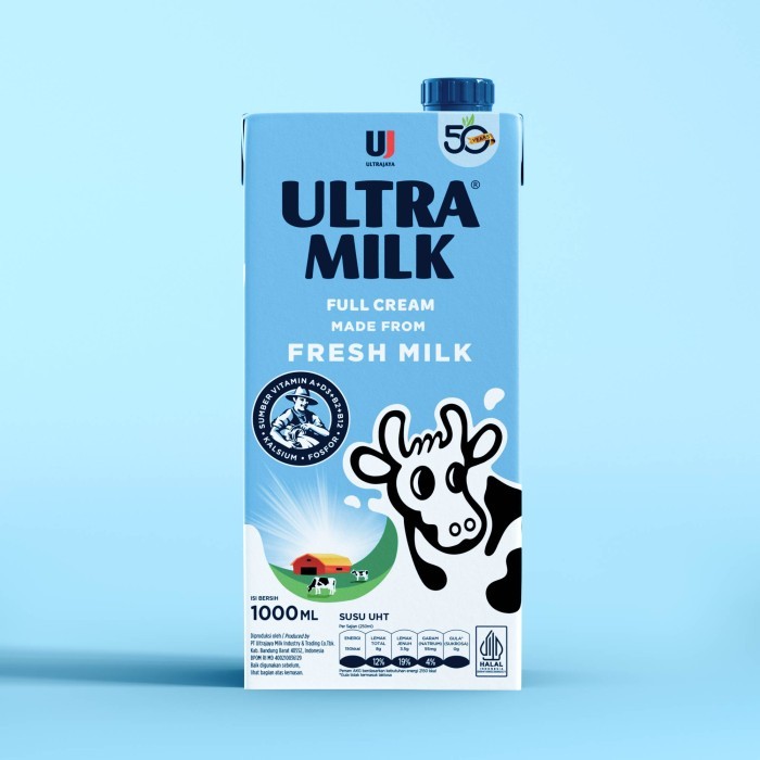 

ULTRA SUSU PLAIN 1000ML