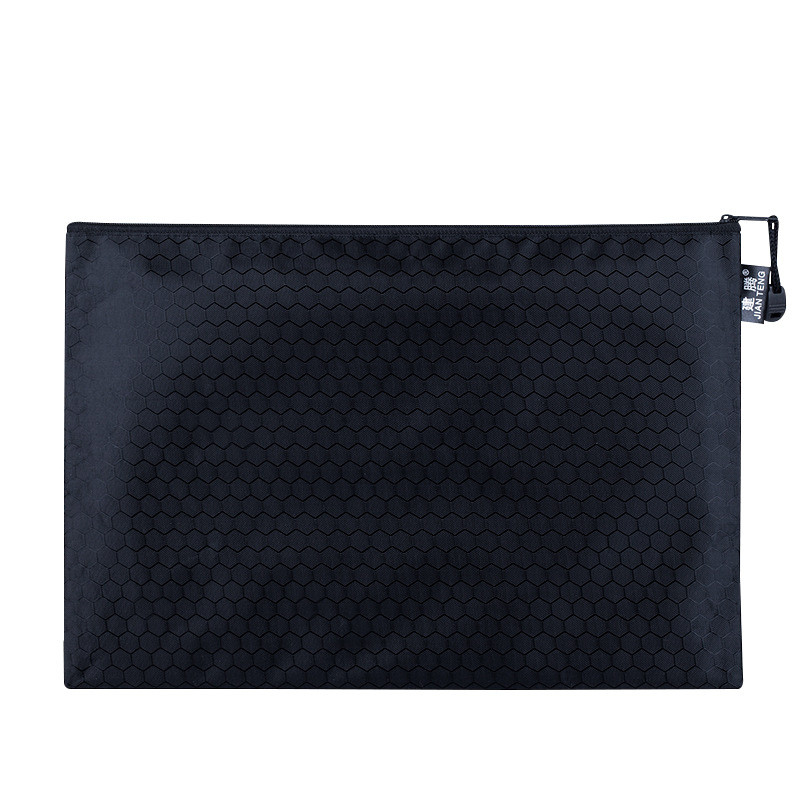 

A4 File Folder Bag Case Paper Pencils Document Organizer Stationery Storage Bag Waterproof Paper Poket File Organizer