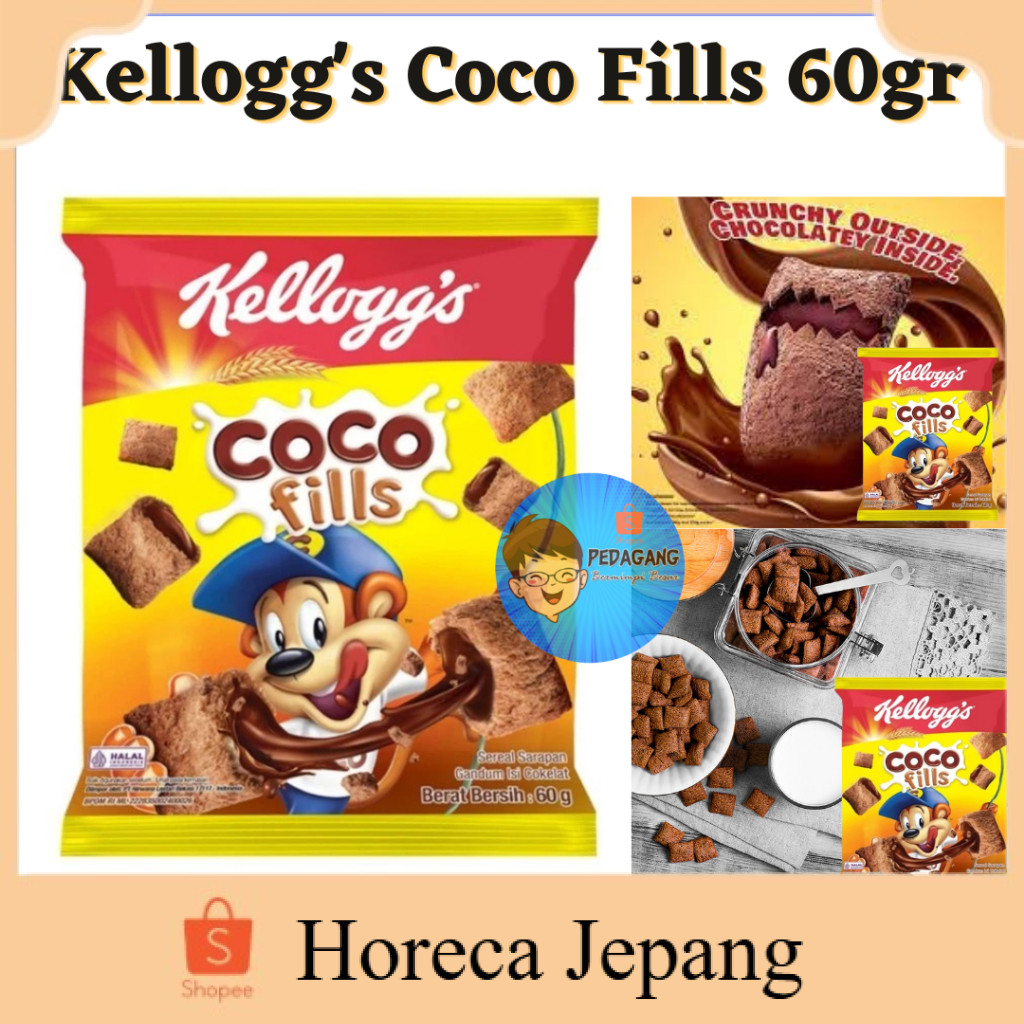 

Kellogg's Coco Fills 60gr/ Choco Fills / Snack Choco/ Snack