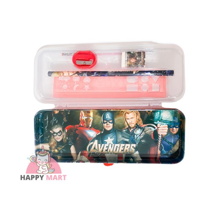 

Kotak pensil karakter anak avengers dll - Avengers