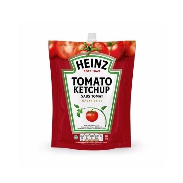 

HPM - HEINZ TOMATO KETCHUP 125 GR - SAUS TOMAT