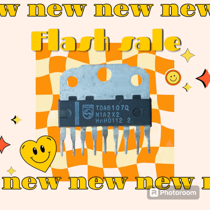 BSM ( TDA 6107 Q ) IC RGB GAMBAR TV SAMSUNG TABUNG TV TDA6107Q MIRIP TDA 6107Q 6107J 6107JF  TDA6107