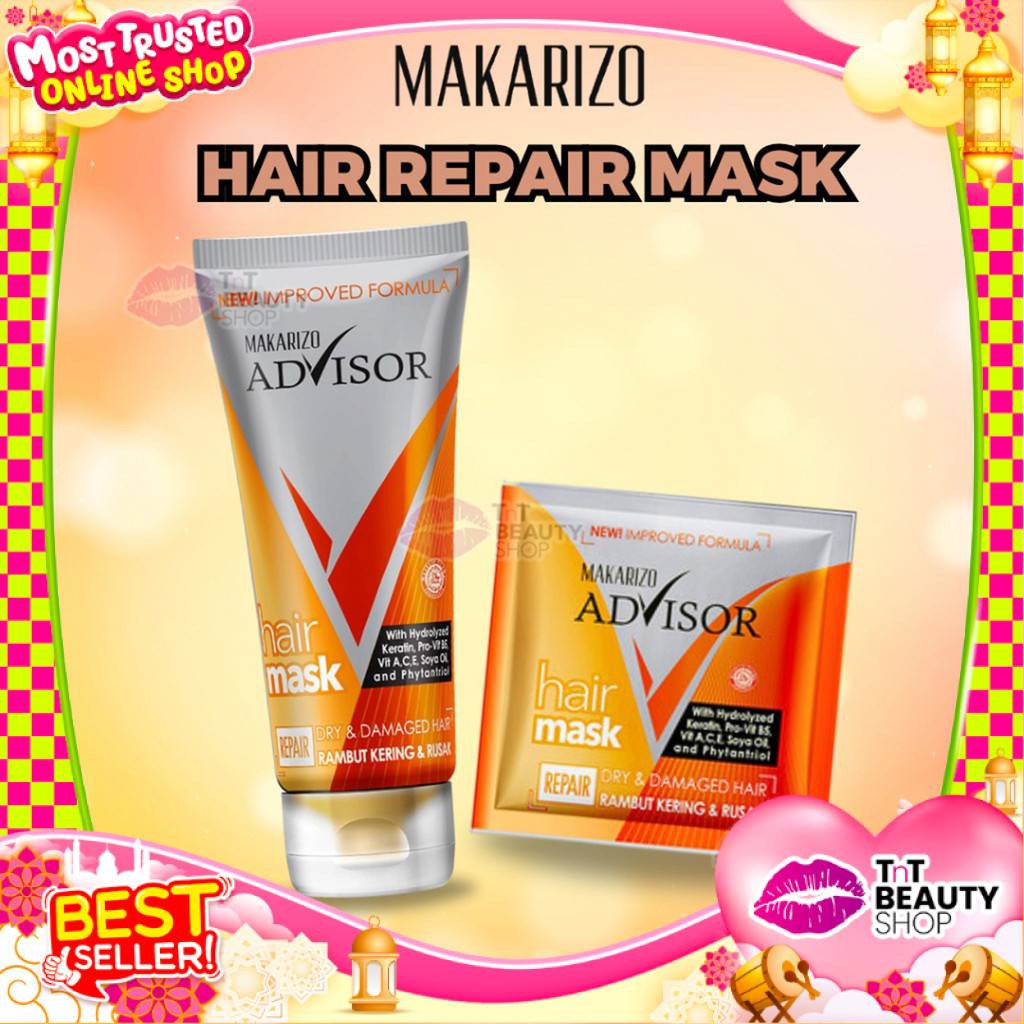 MAKARIZO Hair Repair Mask Tube | Sachet | TnT Beauty Shop