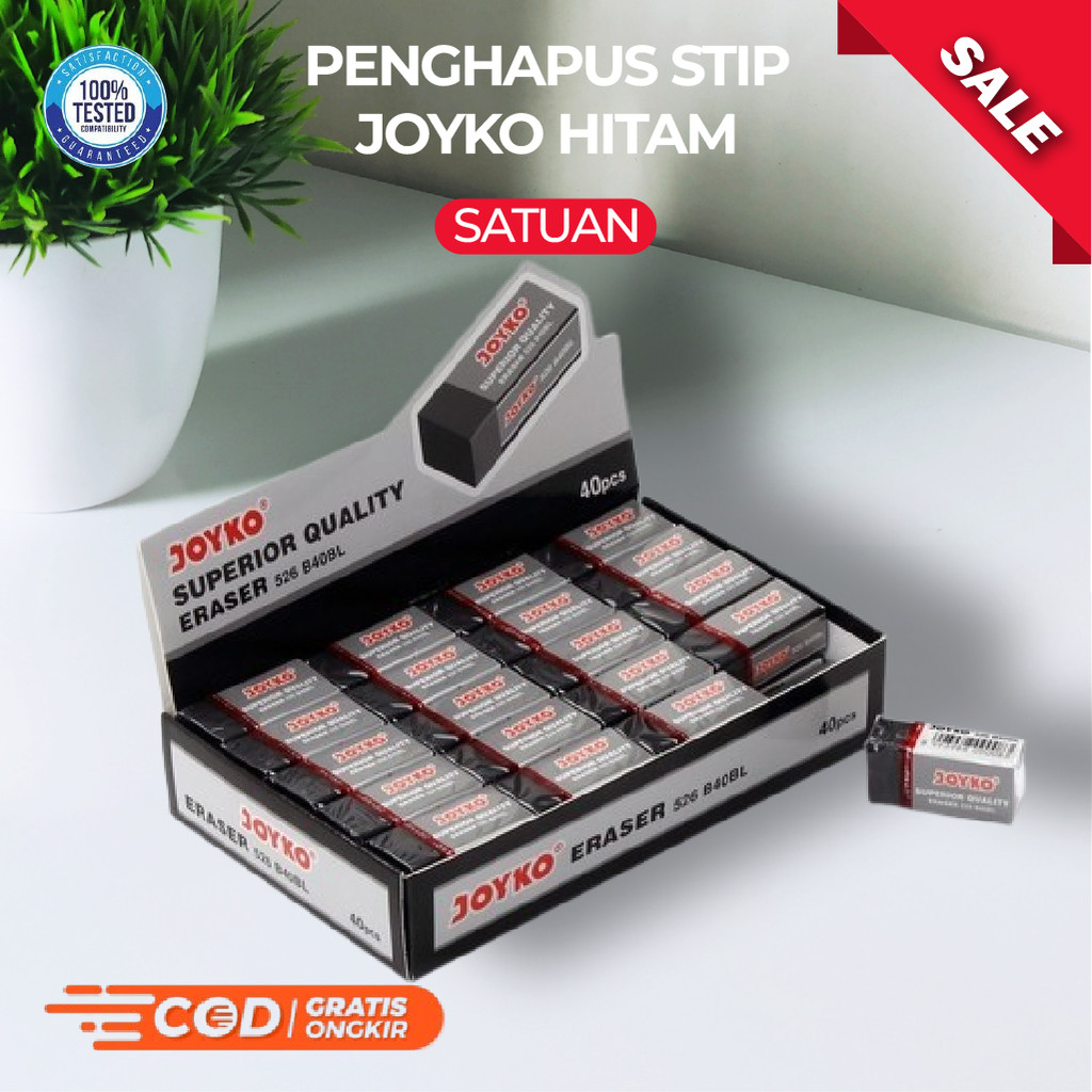 

PENGHAPUS STIP KECIL JOYKO HITAM SATUAN PREMIUM STOCK
