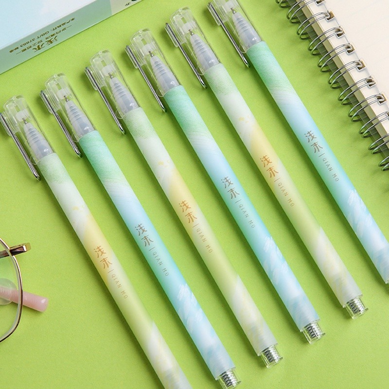 

M&G. 0.5mm Black Ink Quick-Drying Light Color Series Gel Pen Student