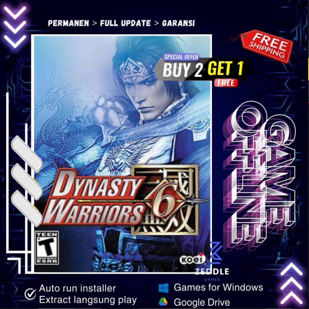 DYNASTY WARRIORS 6 - GAME PC - GAME LAPTOP - PC GAME OFFLINE