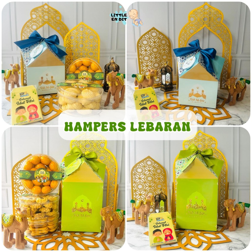 

Poohstation HL08 Hampers Lebaran Idul Fitri / Parcel Lebaran / Parcel Ramadhan / Kue Lebaran /Hampers Lebaran Motif Tas