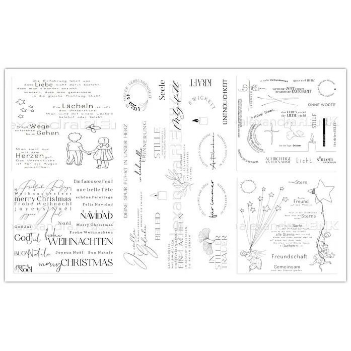 

New Arrival Presell Christmas Stamps for DIY Scrapbooking/photo album Decorative Embossing DIY Paper Cards