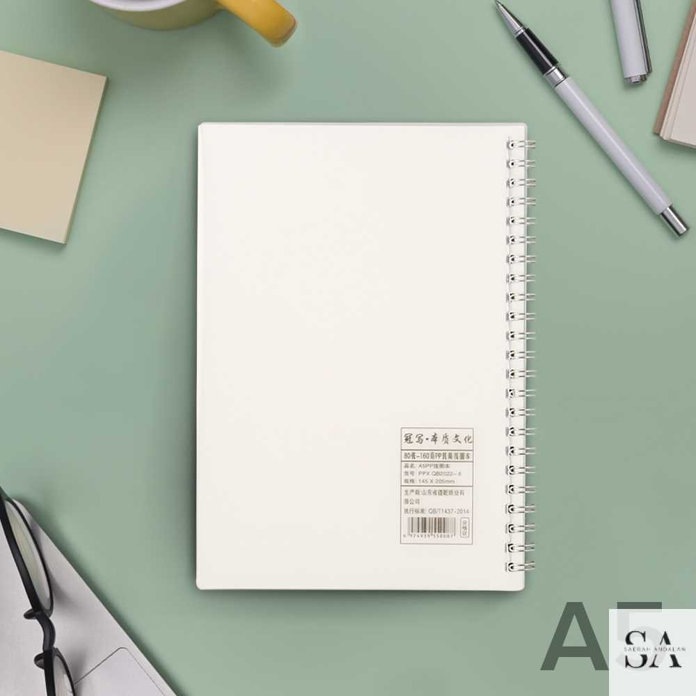 

Buku Binder Catatan Jurnal Harian Notebook Ukuran A5 - S2526